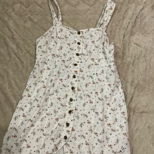 Floral Button-Down Dress